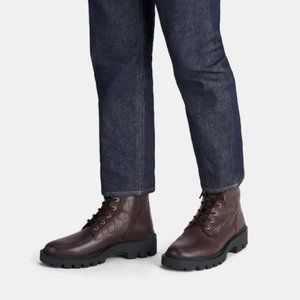 NWT COACH SIGNATURE CITYSOLE BROWN BOOTS MEN